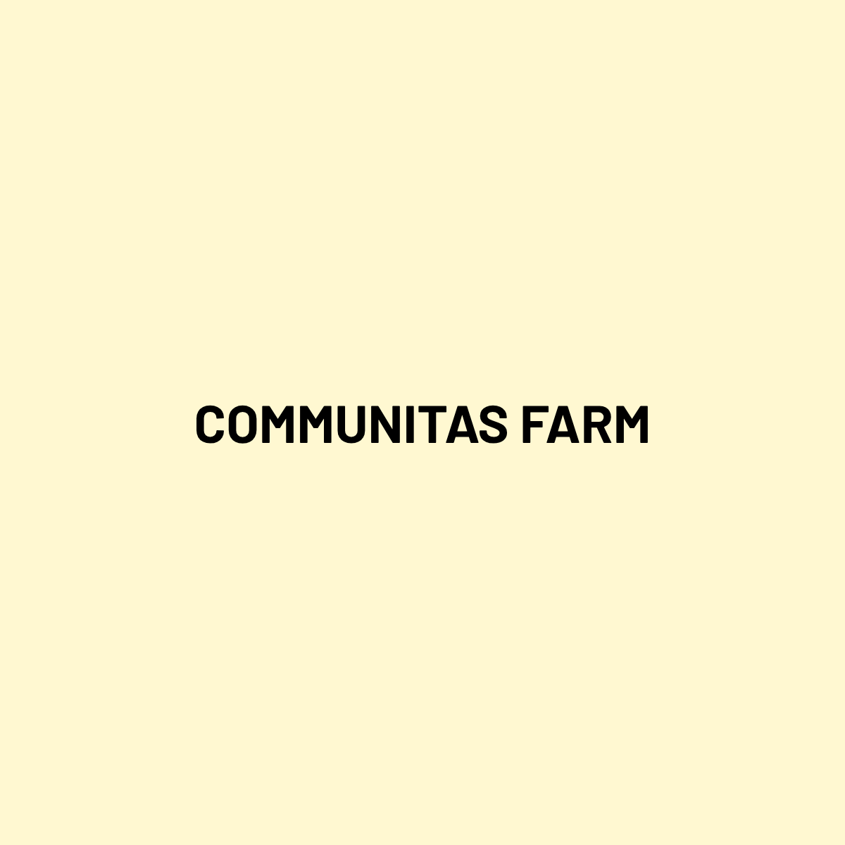 Communitas Farm