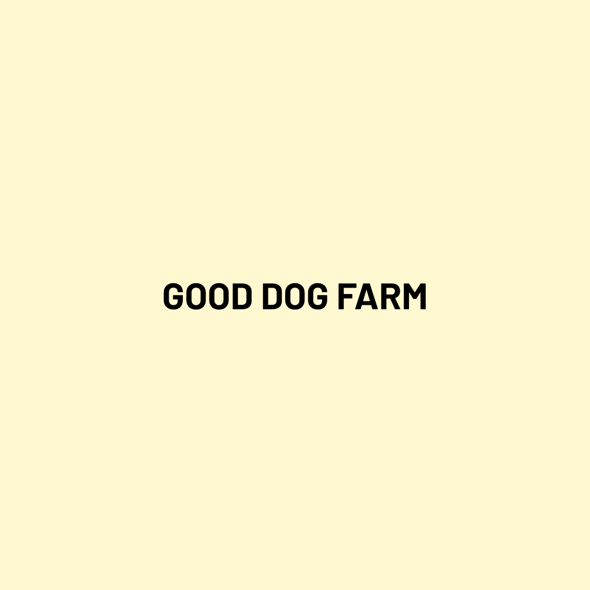 Good Dog Farm