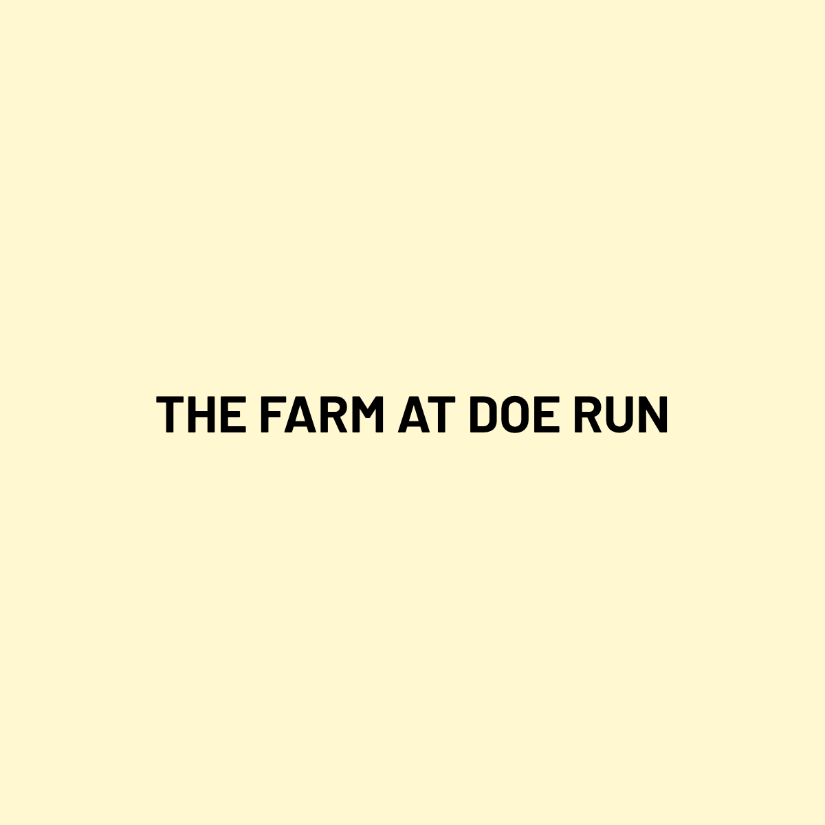 The Farm at Doe Run