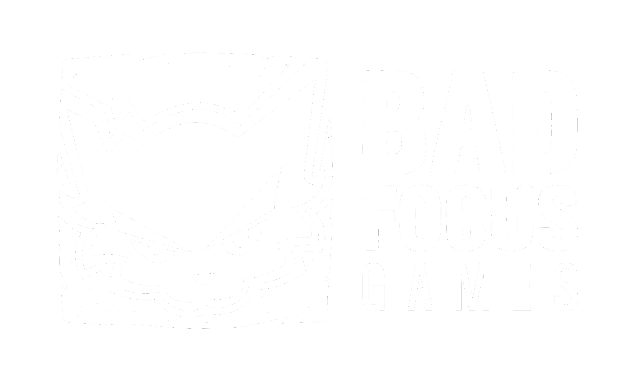 Logo with an angry animal face and the words "Bad FOCUS" and "Games".