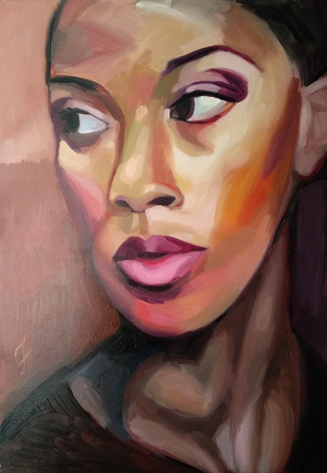 2019.02.14 Coconut 70x100 oil canvas, sygnature J, sold.jpeg