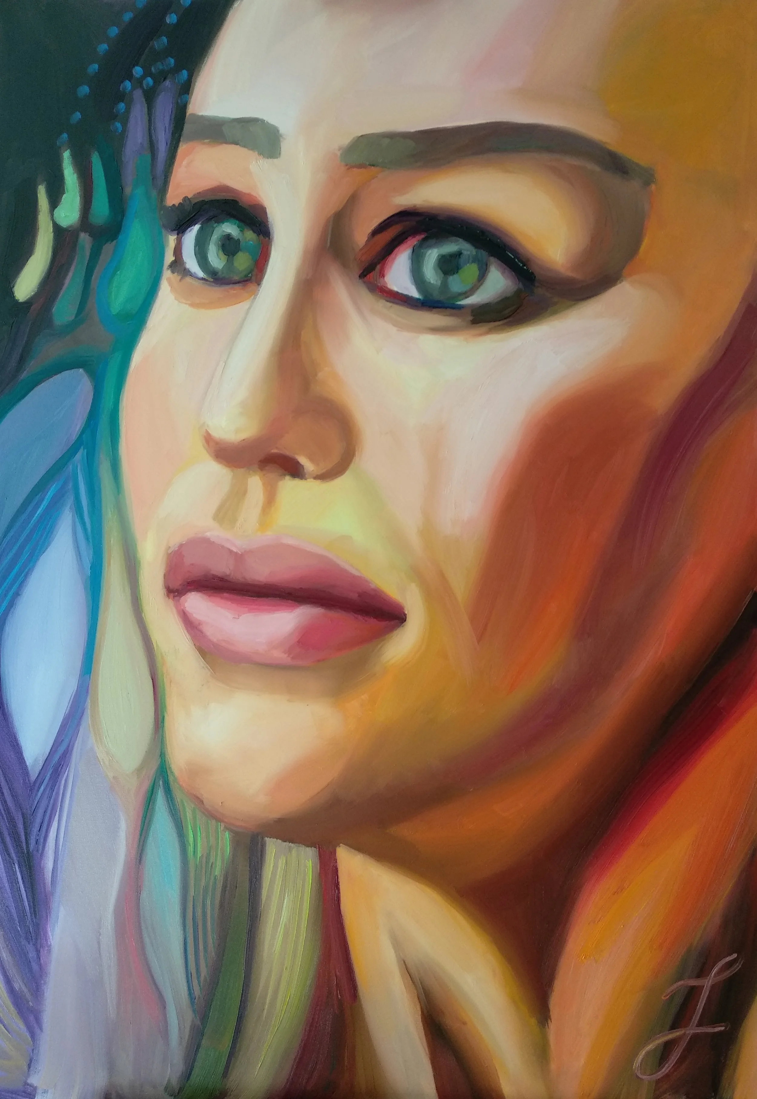2018 013 Amazed 70x100 canvas oil MB.jpg
