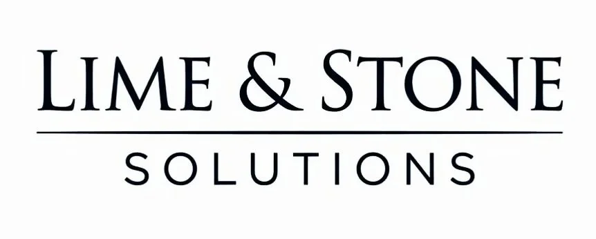 Lime & Stone Solutions logo with black text on a white background