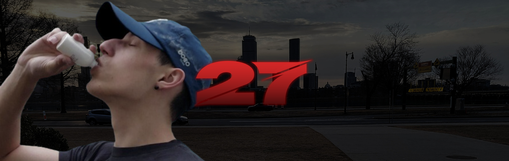 27 Energy Founder consuming a Prototype 27 Energy Gel