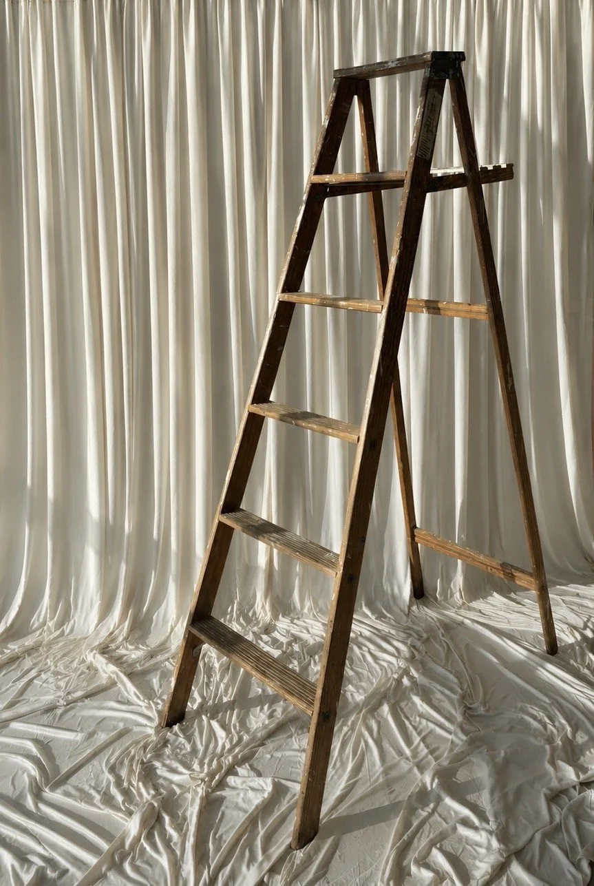 6' Wooden Vintage Ladder