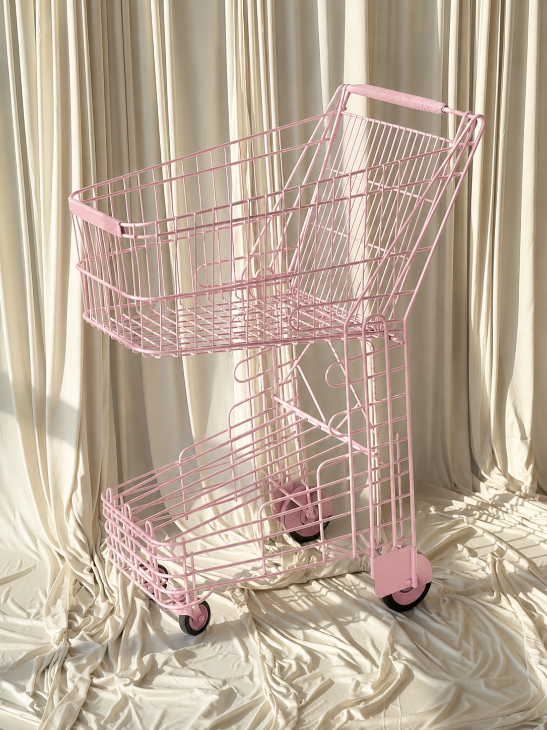 Vintage 50s Shopping Cart
