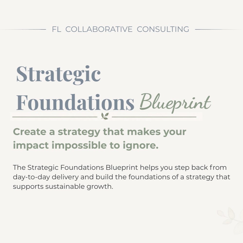 Strategic Foundations Blueprint