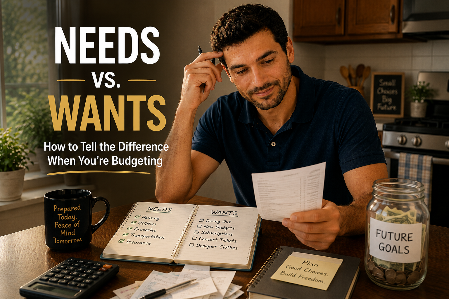 Needs vs. Wants: How to Tell the Difference When You’re Budgeting