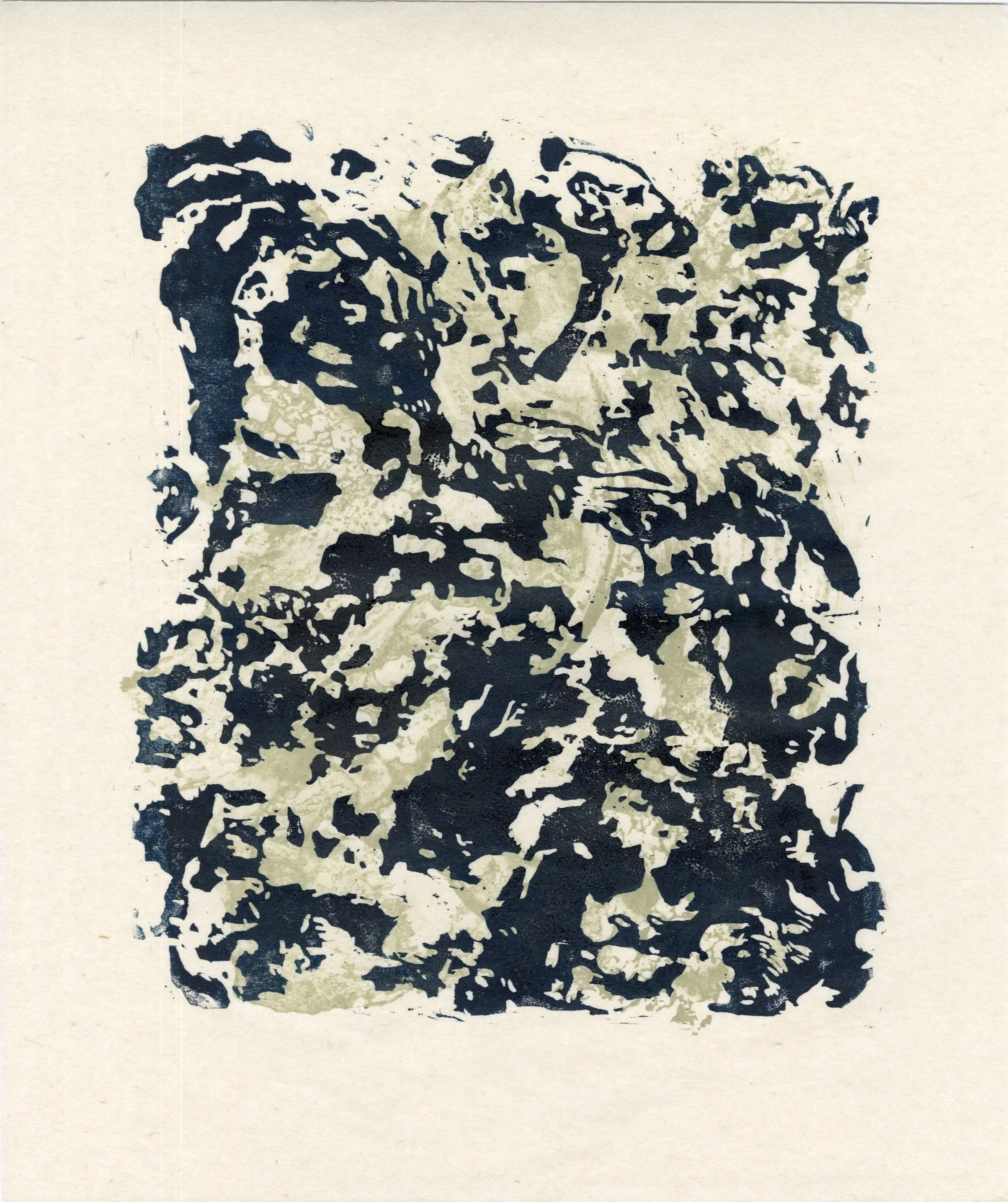 woodcut and lithography