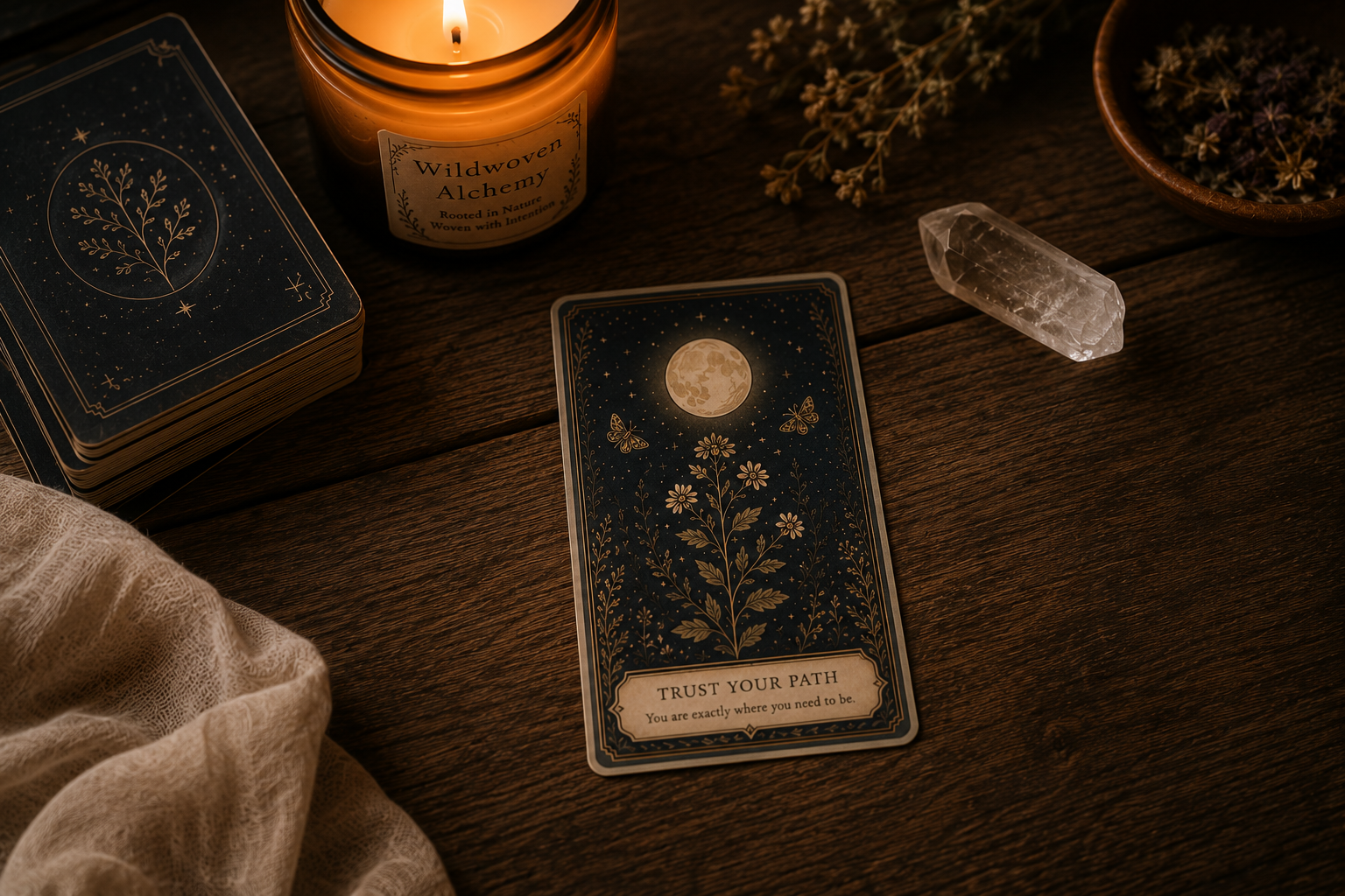 One Card Oracle/Tarot Reading & Seasonal Guidance *Keepsake Edition*