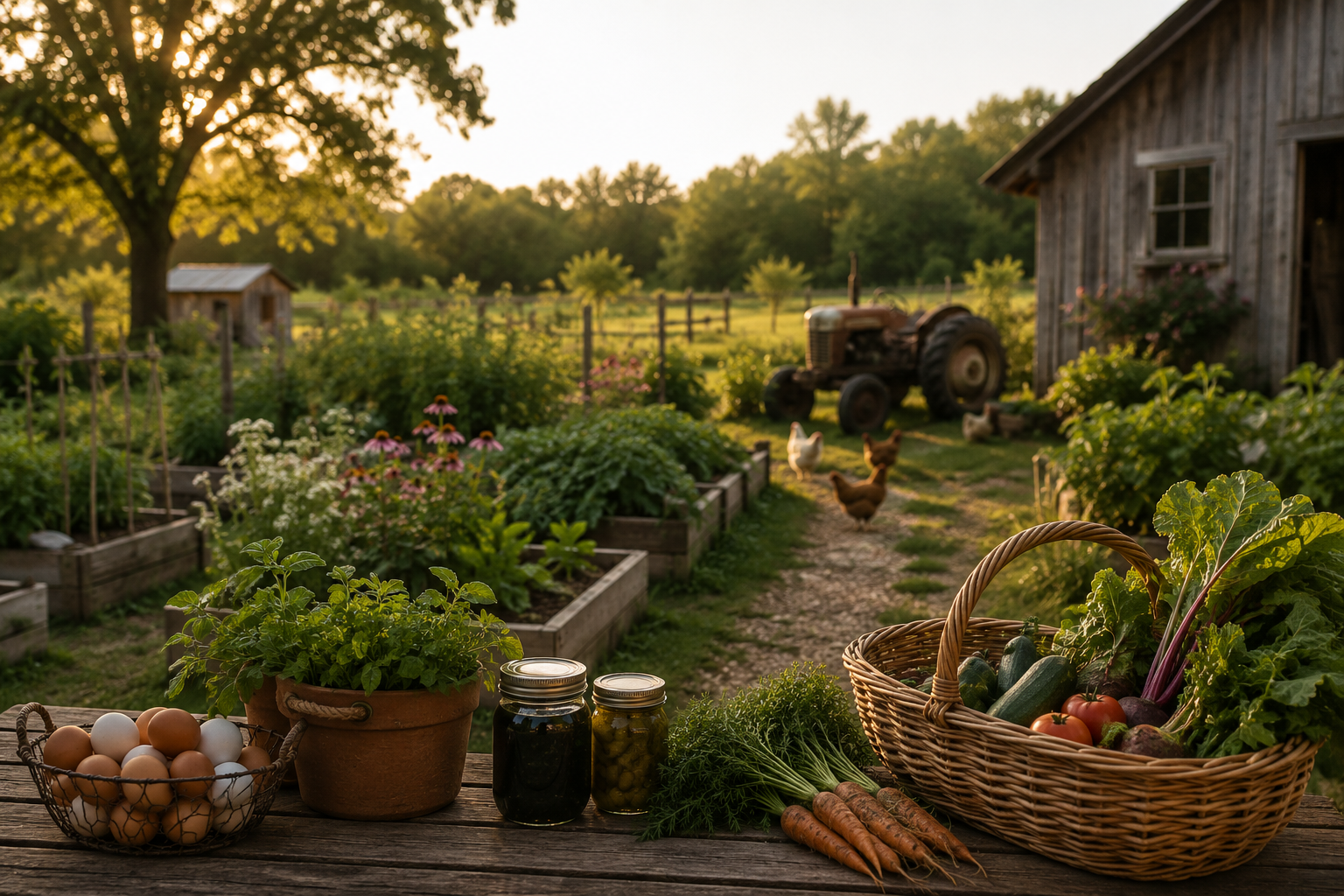 How to Start a Homestead on Any Size Property