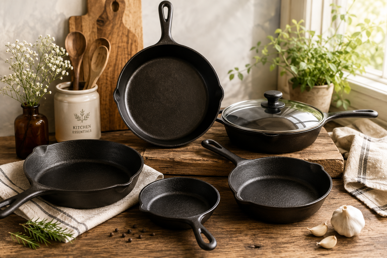5 Best Cast Iron Skillets for Building a From-Scratch Pantry
