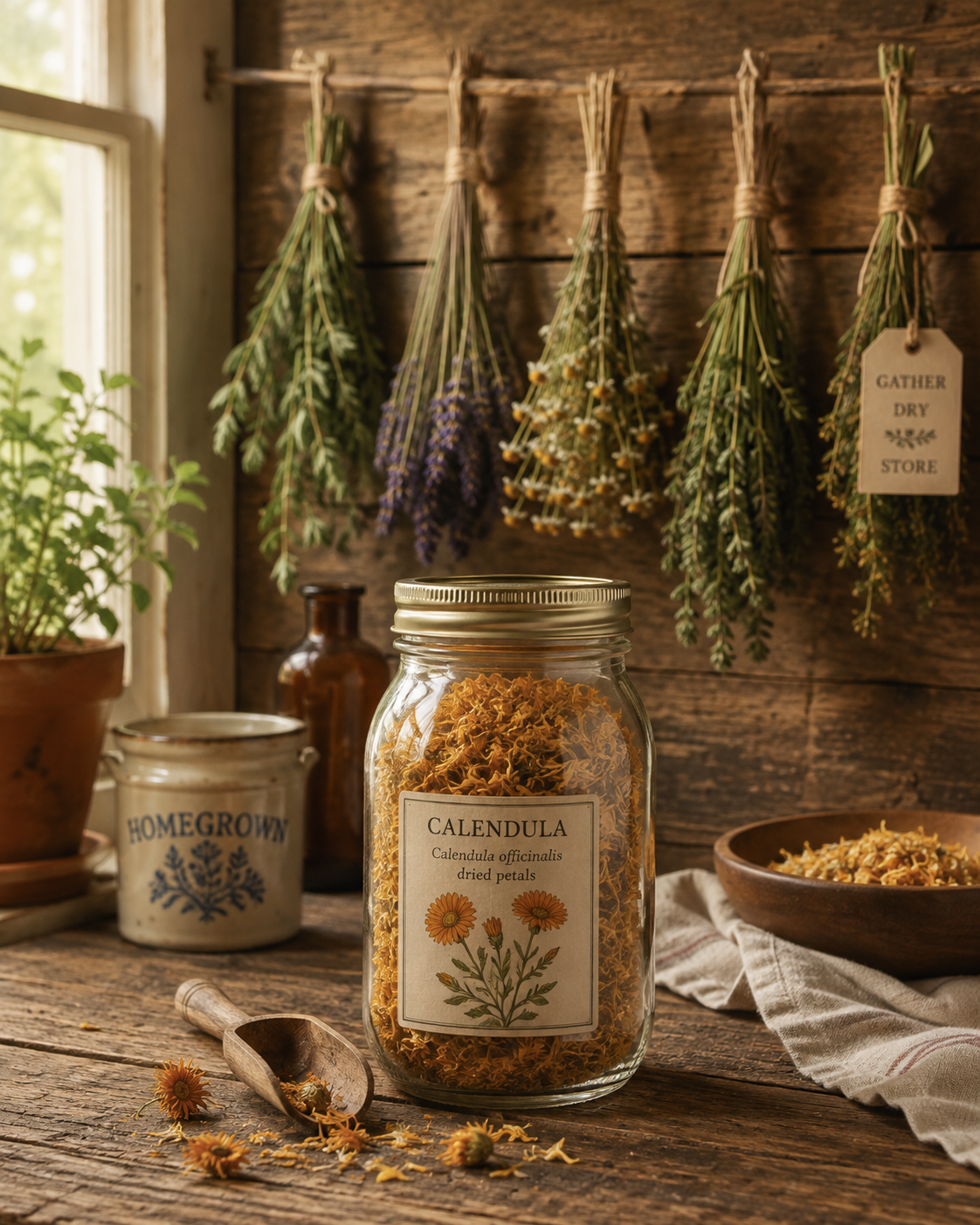 How to Dry Herbs (A Beginner's Guide to Preserving Your Garden Harvest)