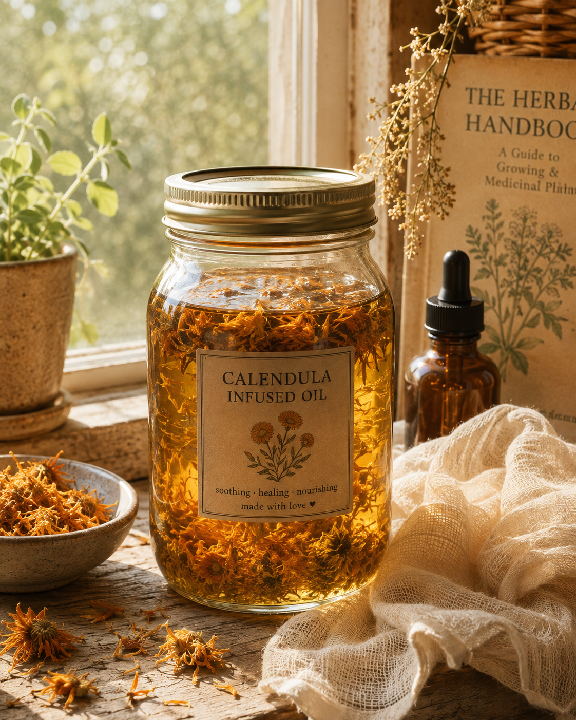 How to Make Calendula Oil: The Traditional Herbalist Method