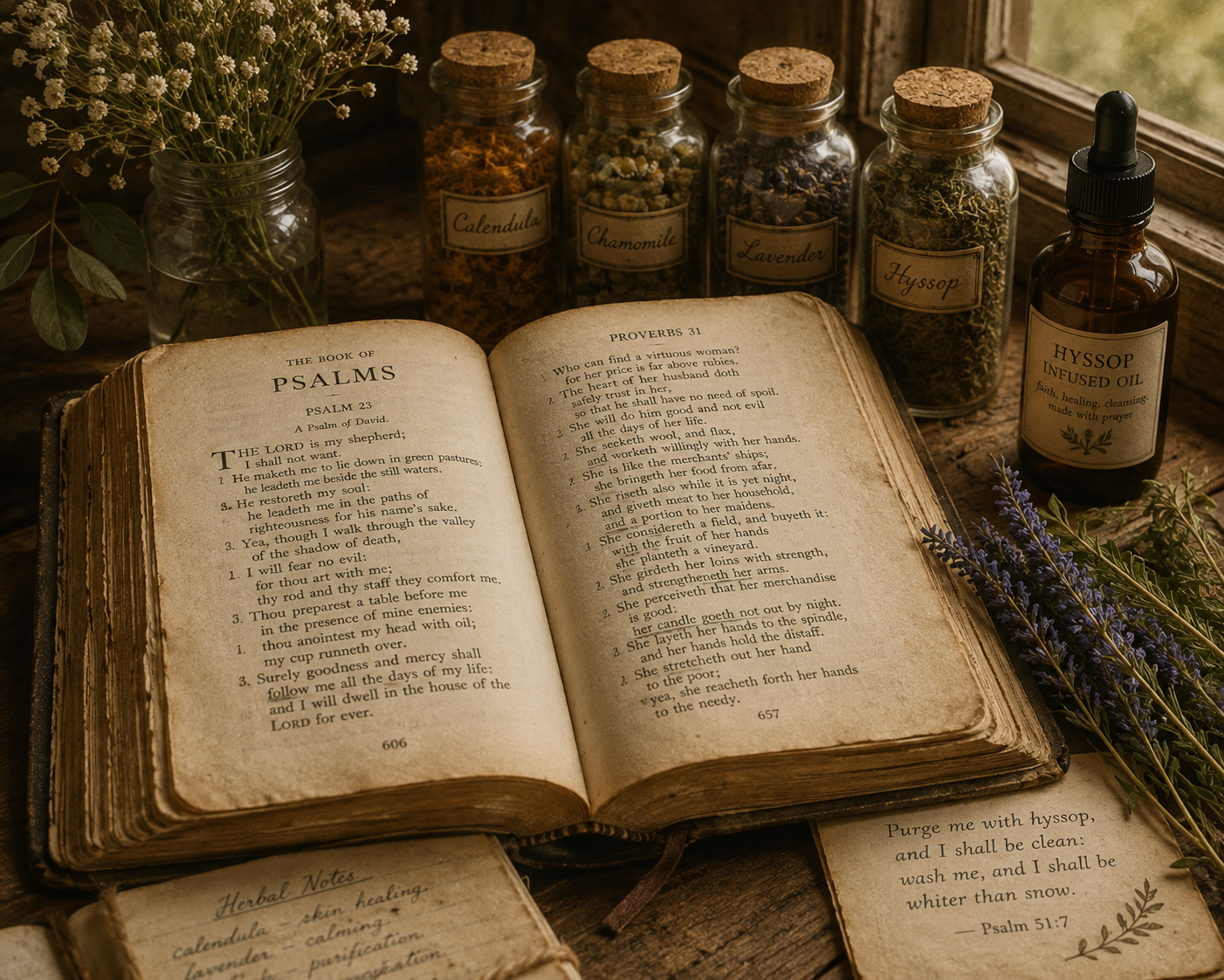 What Does the Bible Say About Herbal Medicine? 15 Healing Plants Mentioned in Scripture