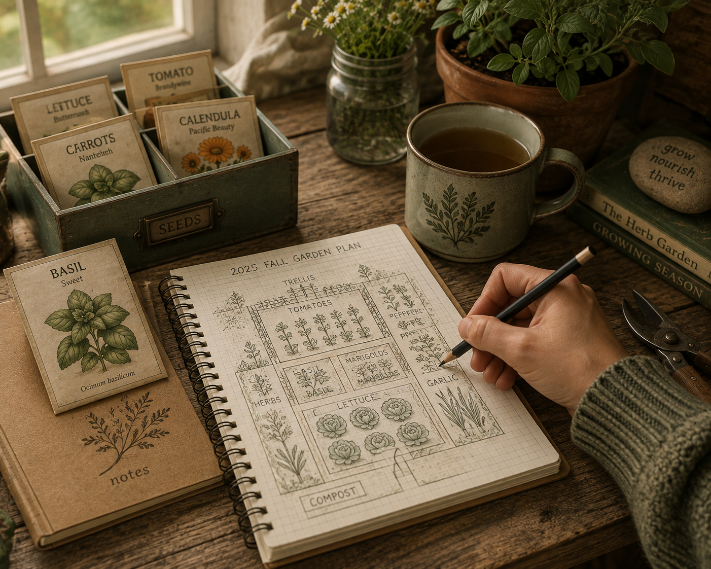How to Start a Medicinal Herb Garden: Planning Your Apothecary Garden for Next Year