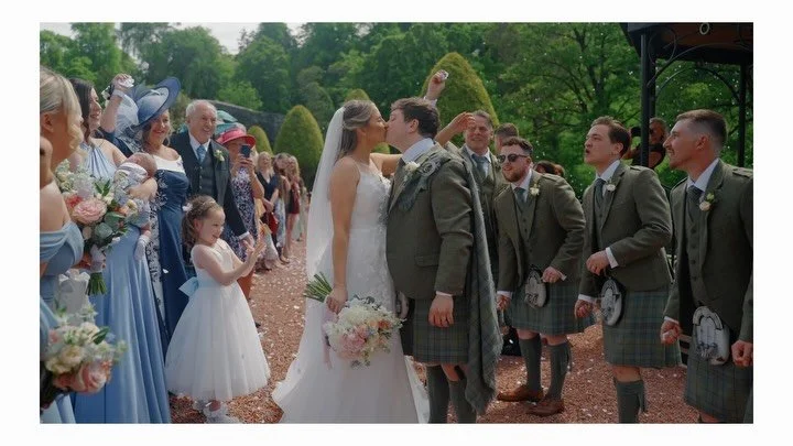 Wedding Moments from @__catherinecampbell &amp; @johnrosscampbell_  big day.