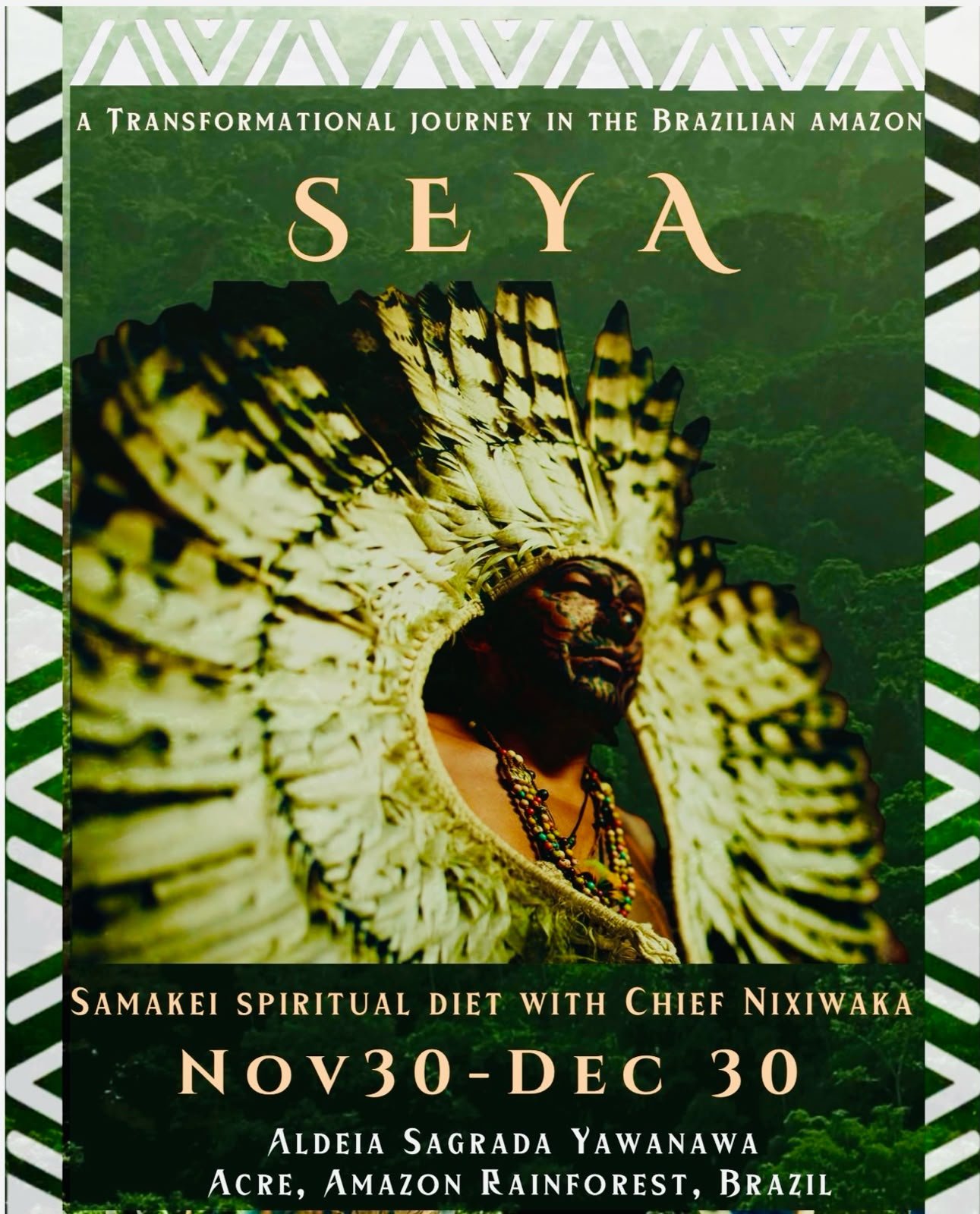 Seya — A Yawanawa Spiritual Diet at the Sacred Village