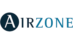 Logo d'Airzone avec le texte 'AIRZONE'