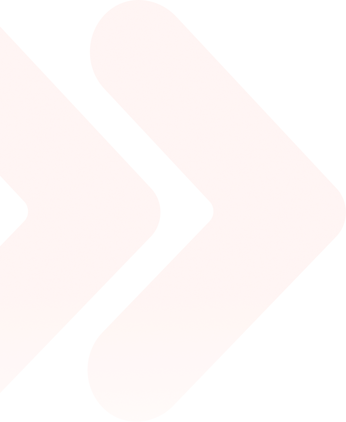 Close-up of two pink folded bandages with rounded edges on a black background.