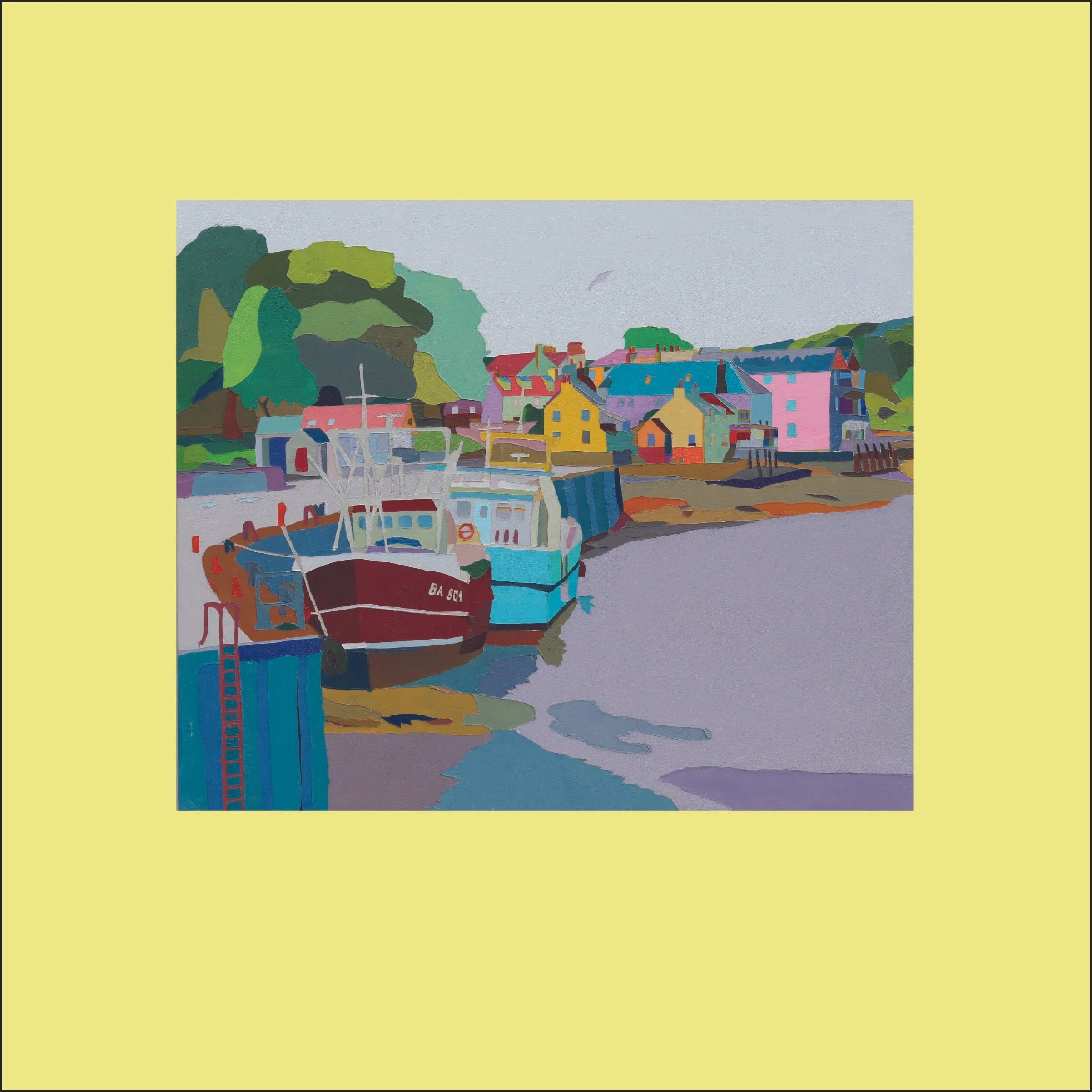 Fine Art Print: Kirkcudbright Harbour, Scotland.