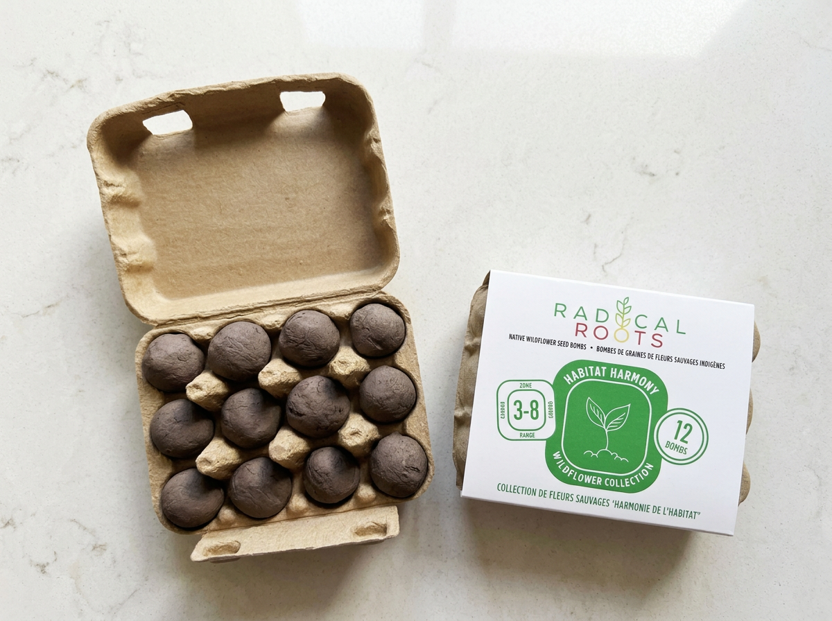 Habitat Harmony Wildflower Seed Bombs