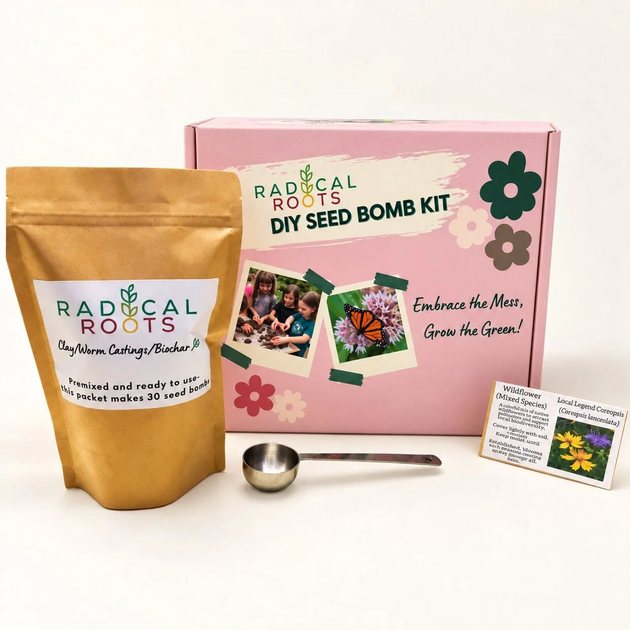 Do it Yourself Seed Bomb Kit