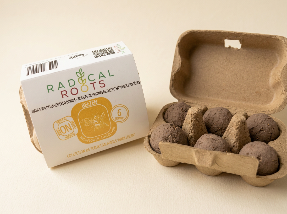 Bee Zen Wildflower Seed Bombs