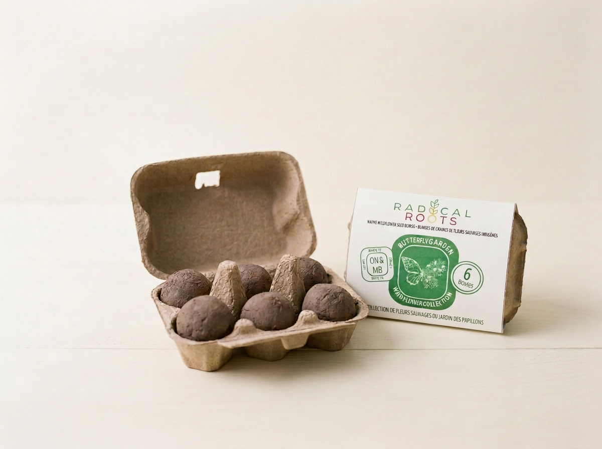Butterfly Garden Wildflower Seed Bombs
