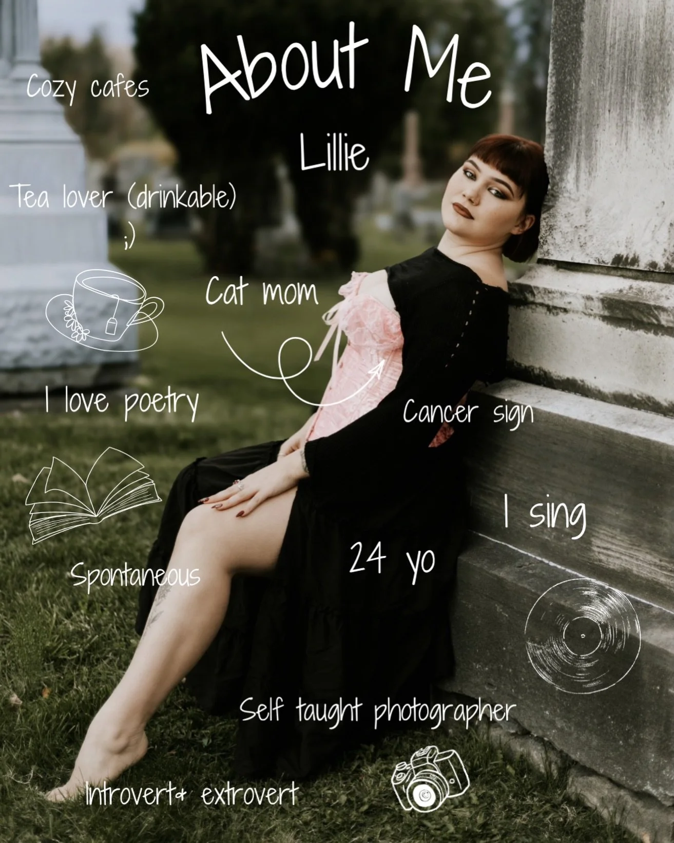 Just a few fun facts 🖤