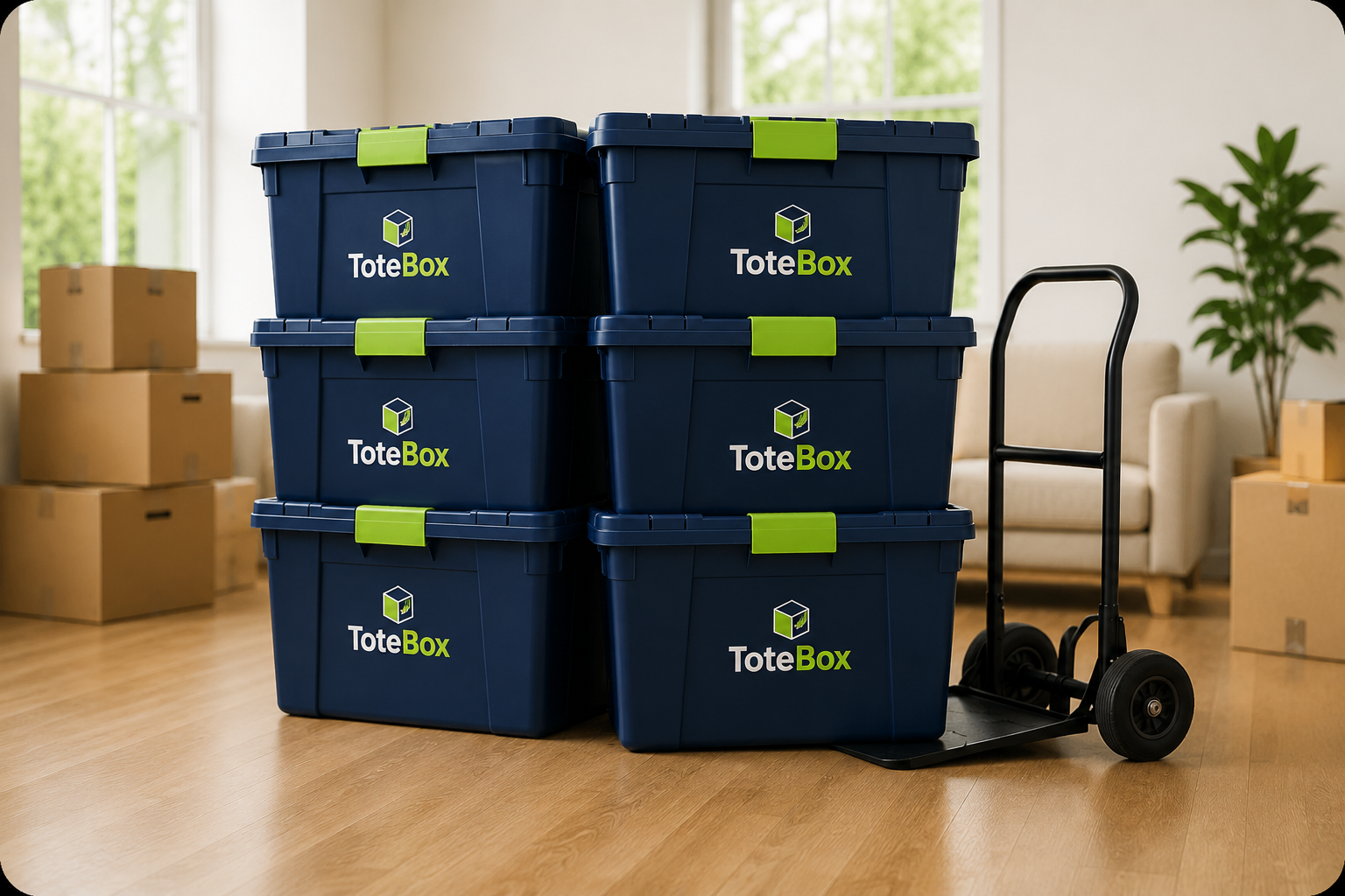 2–3 Bedroom Moving Tote Package