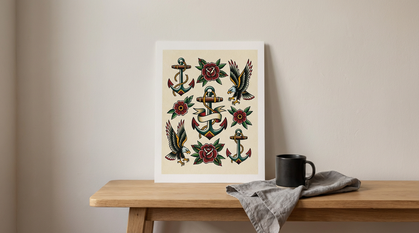 Traditional Flash Print