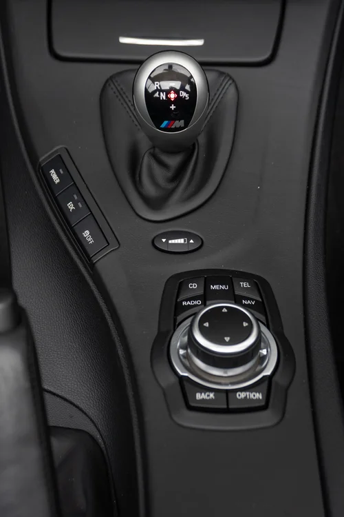 Shift knob detail shot