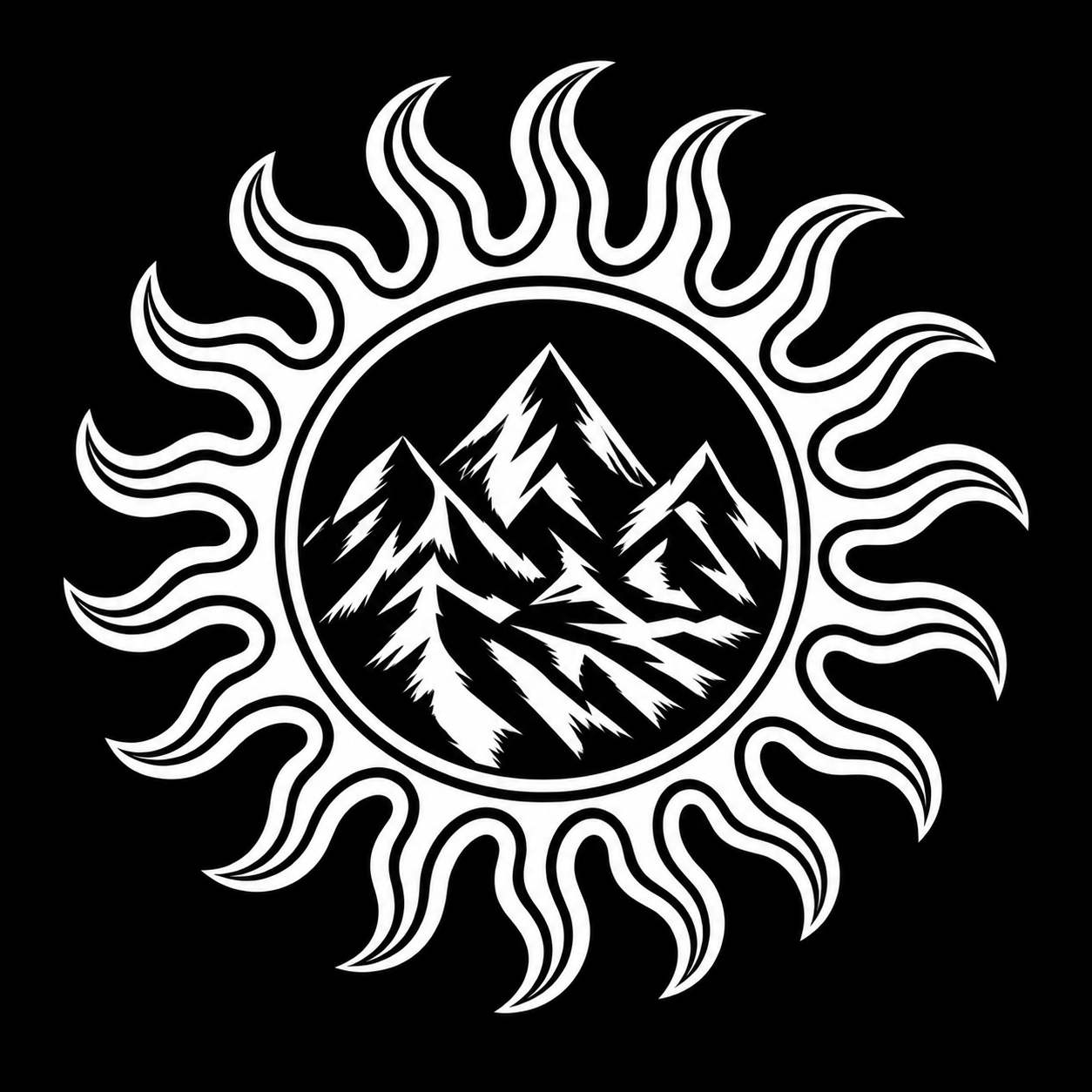 Gray Sun Performance sun logo