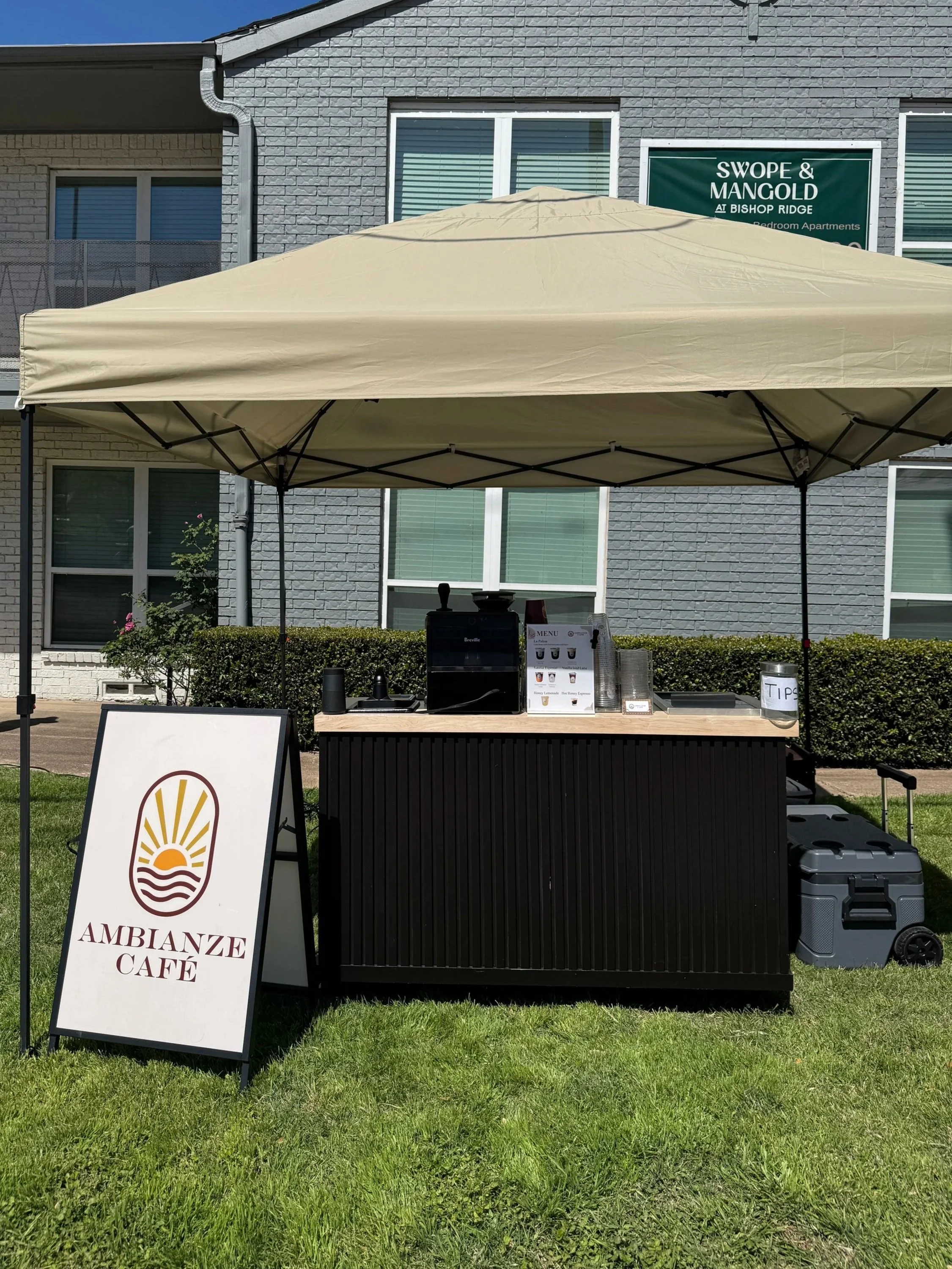 Outdoor coffee cart  | Mobile Coffee Cart Catering | Dallas-Fort Worth