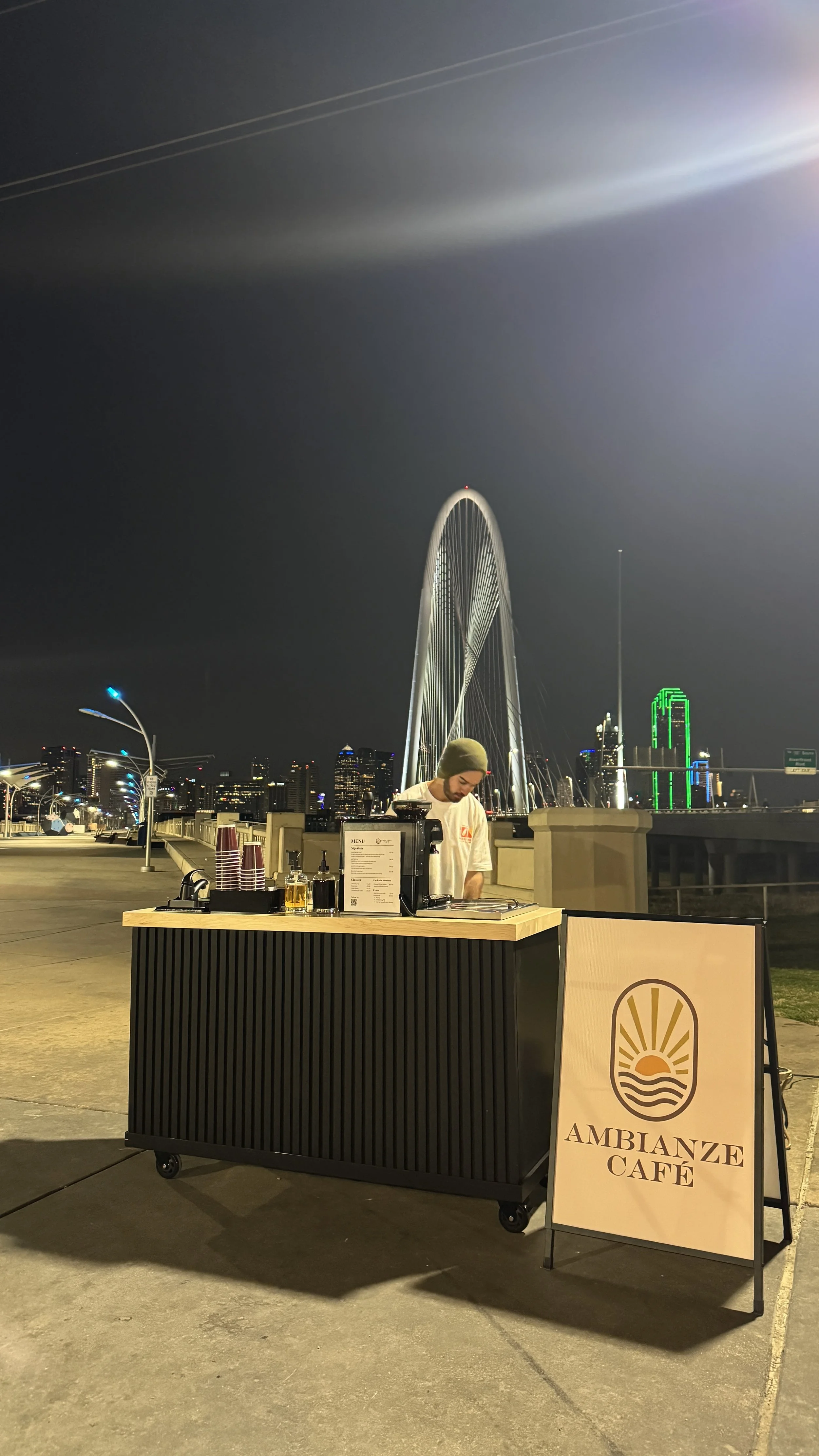 Mobile Coffee Cart For Events in Dallas