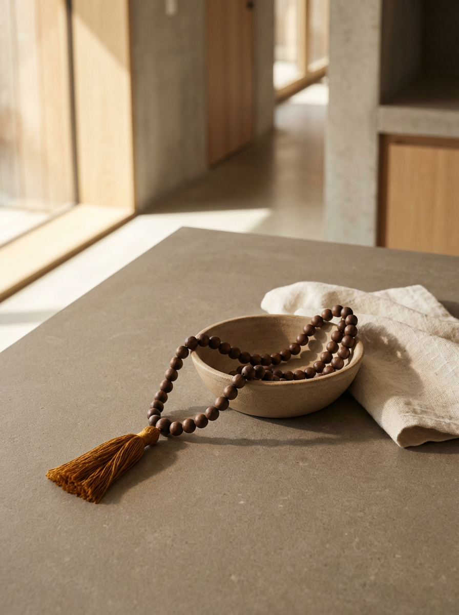 Wooden Mala Beads