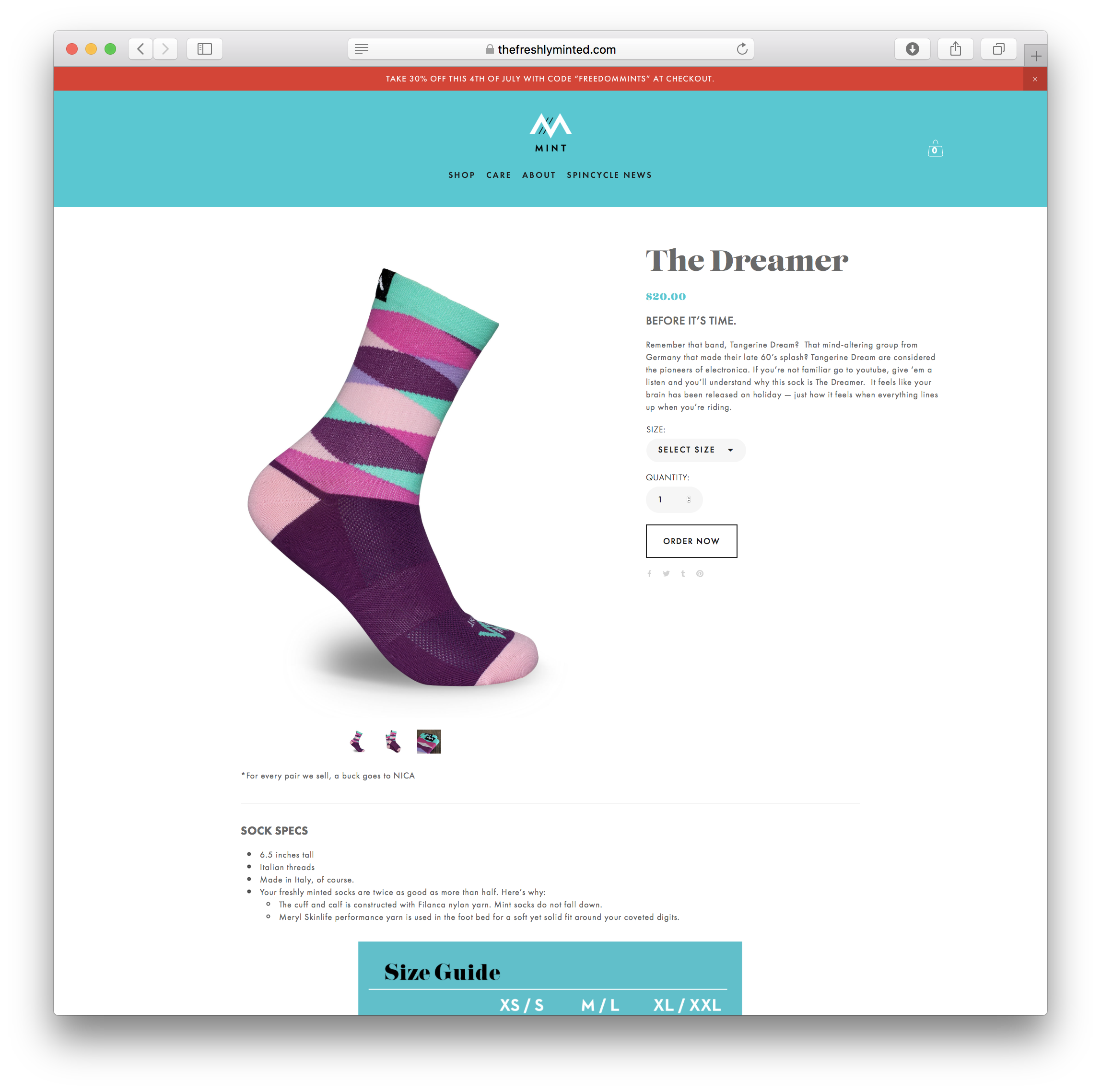 MINT WEBSITE