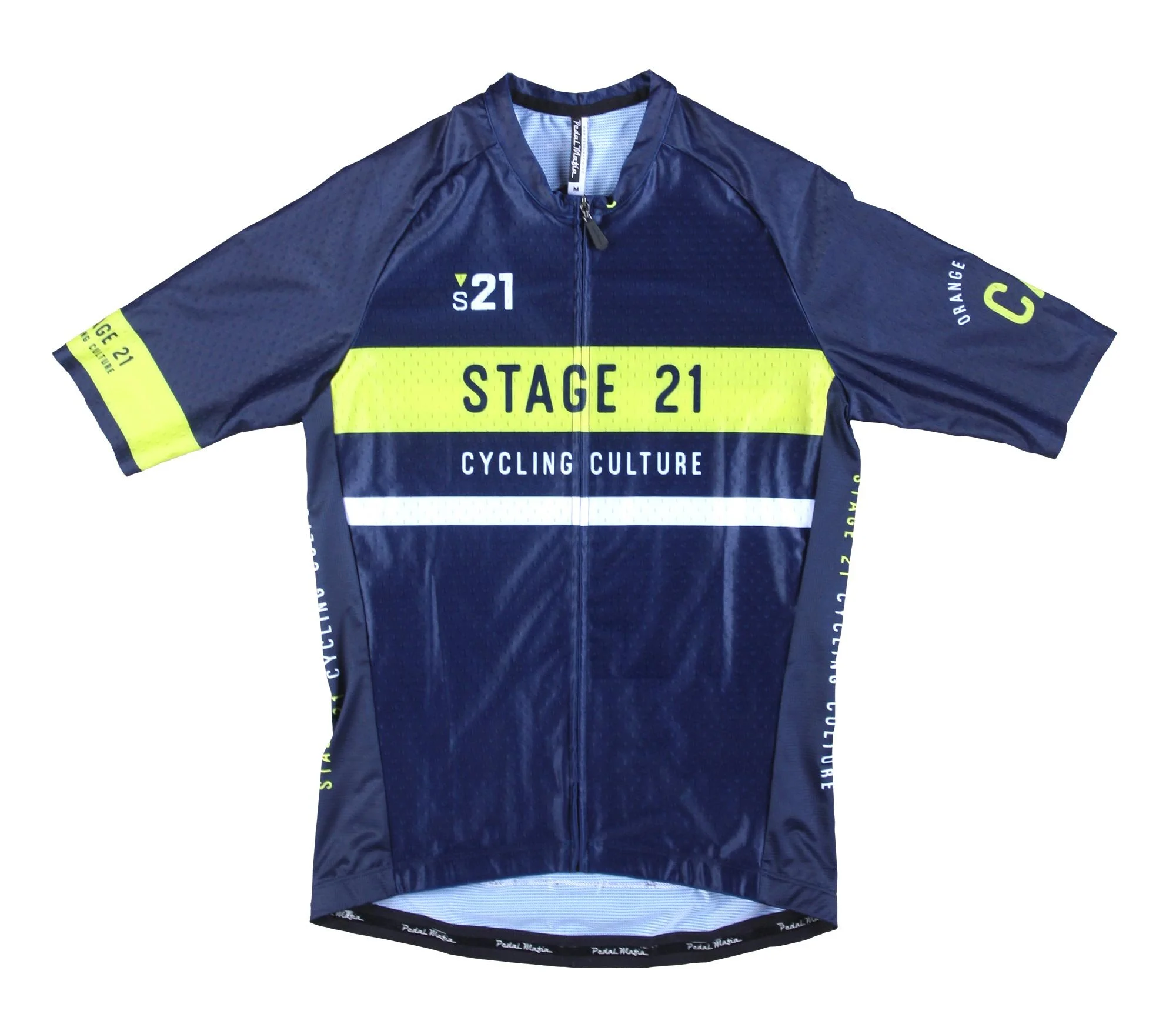 Navy blue jersey for Stage 21