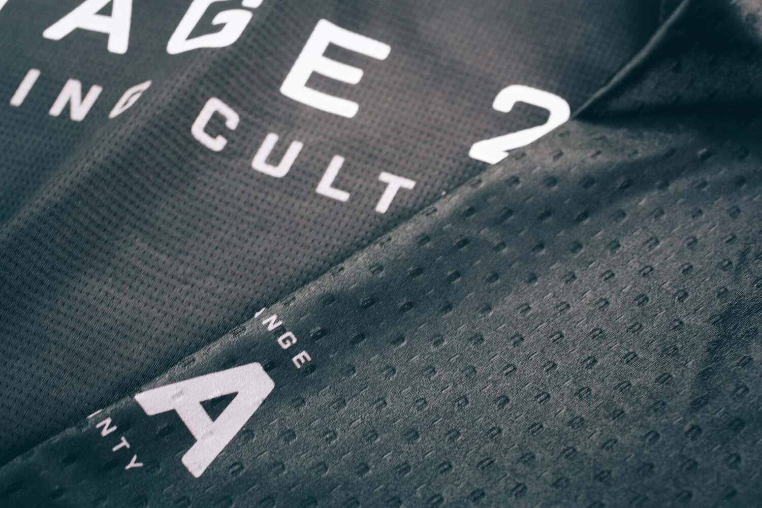 Stage 21 classic black jersey detail