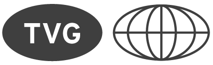TVG logo next to a globe icon.