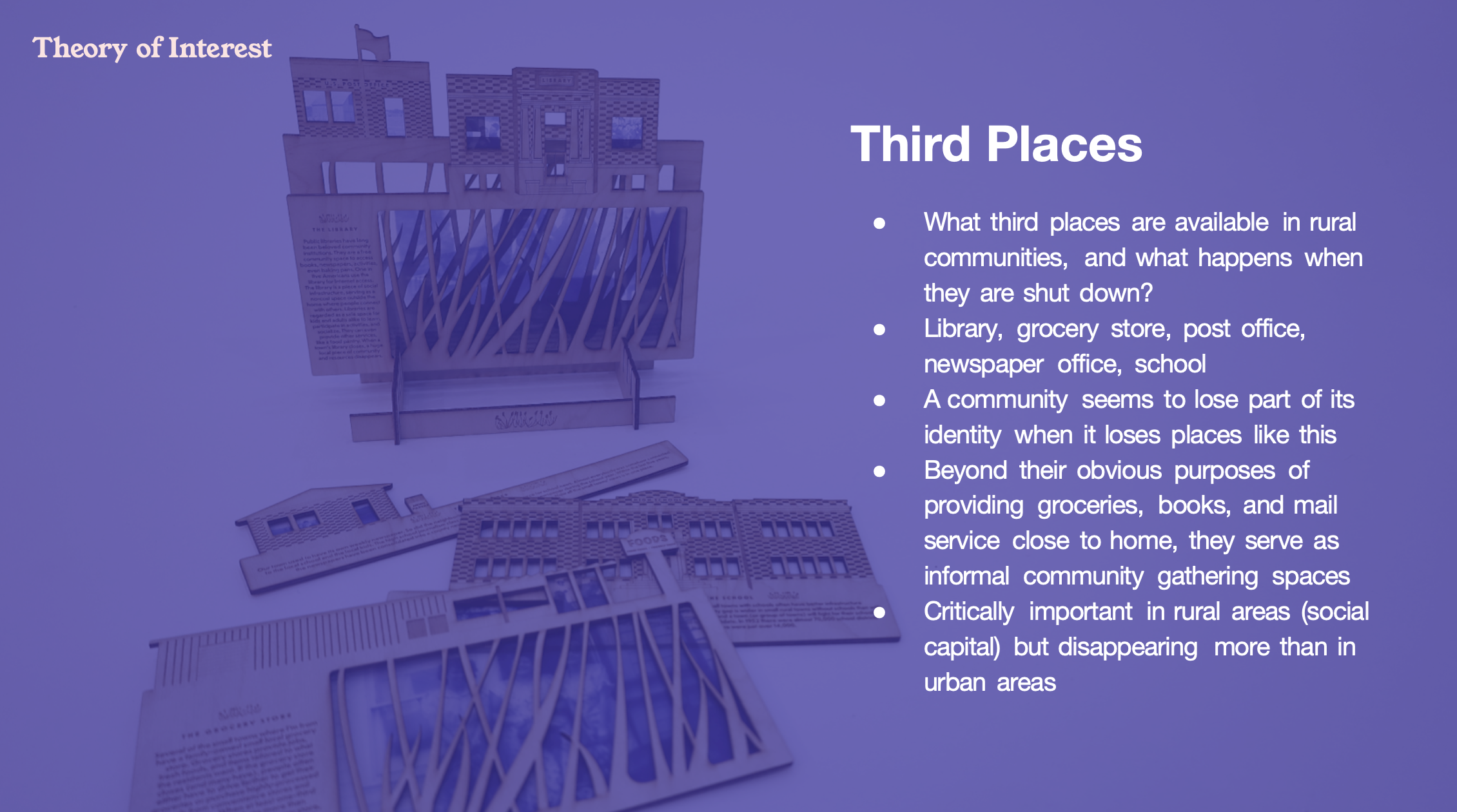 Third Place theory slide