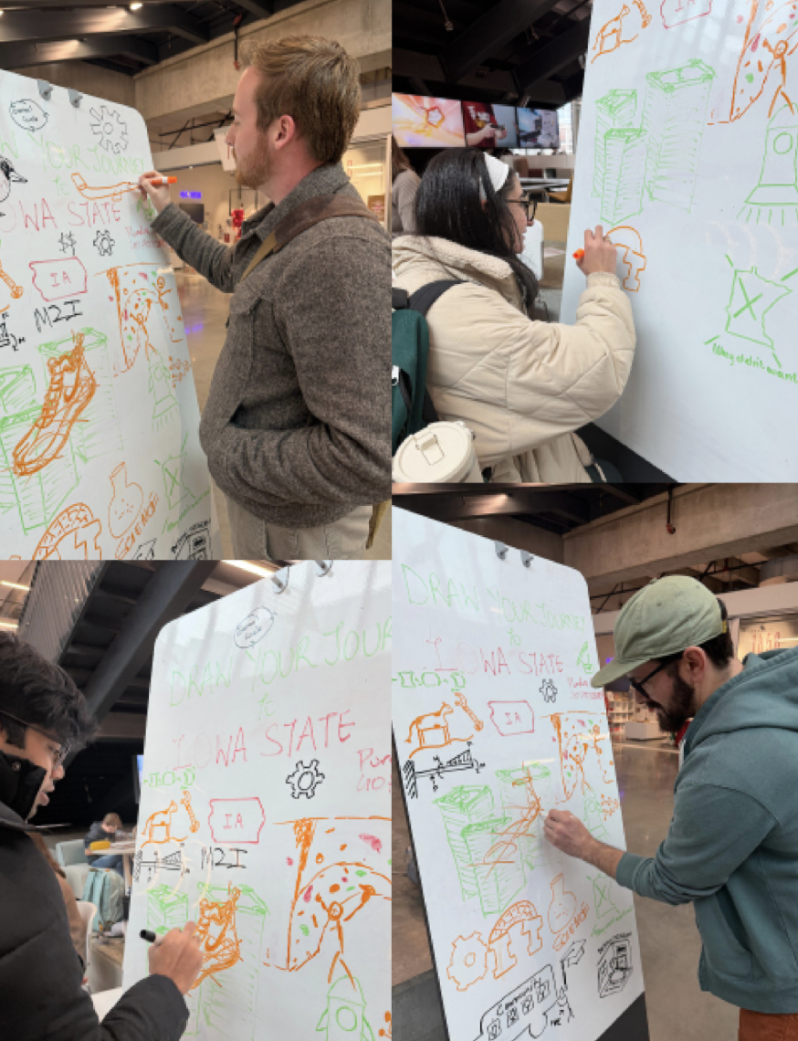 People participating in Community of Design activities