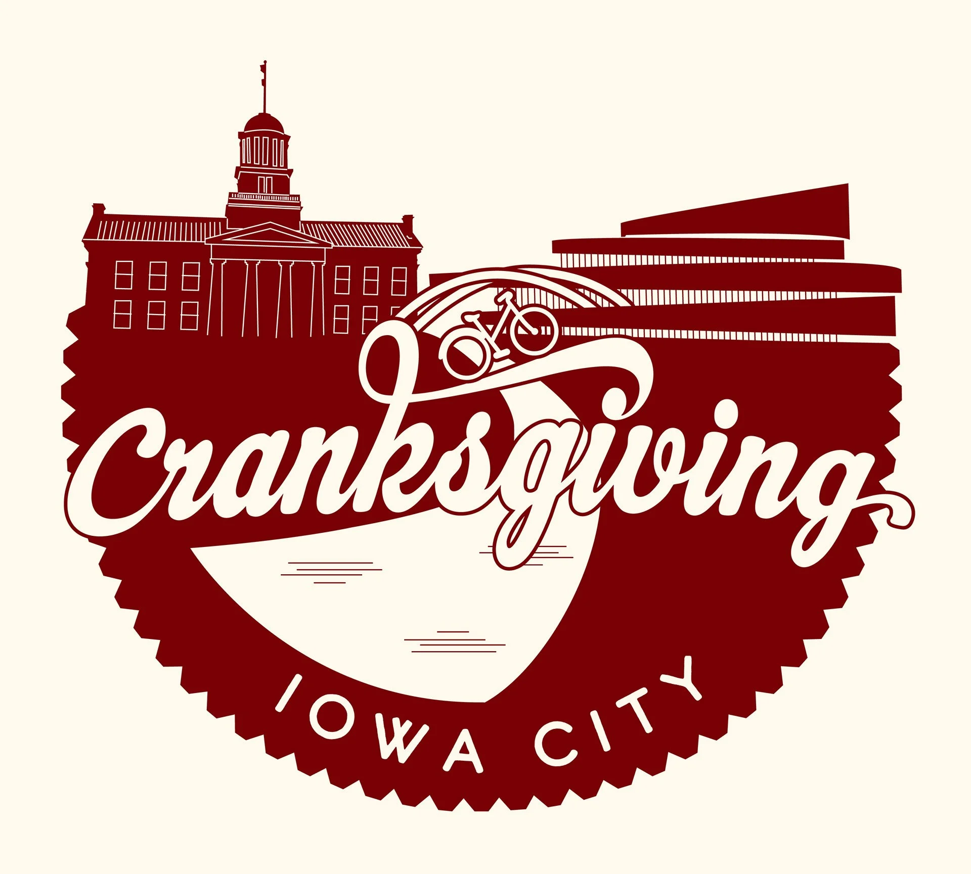 Cranksgiving Iowa City logo