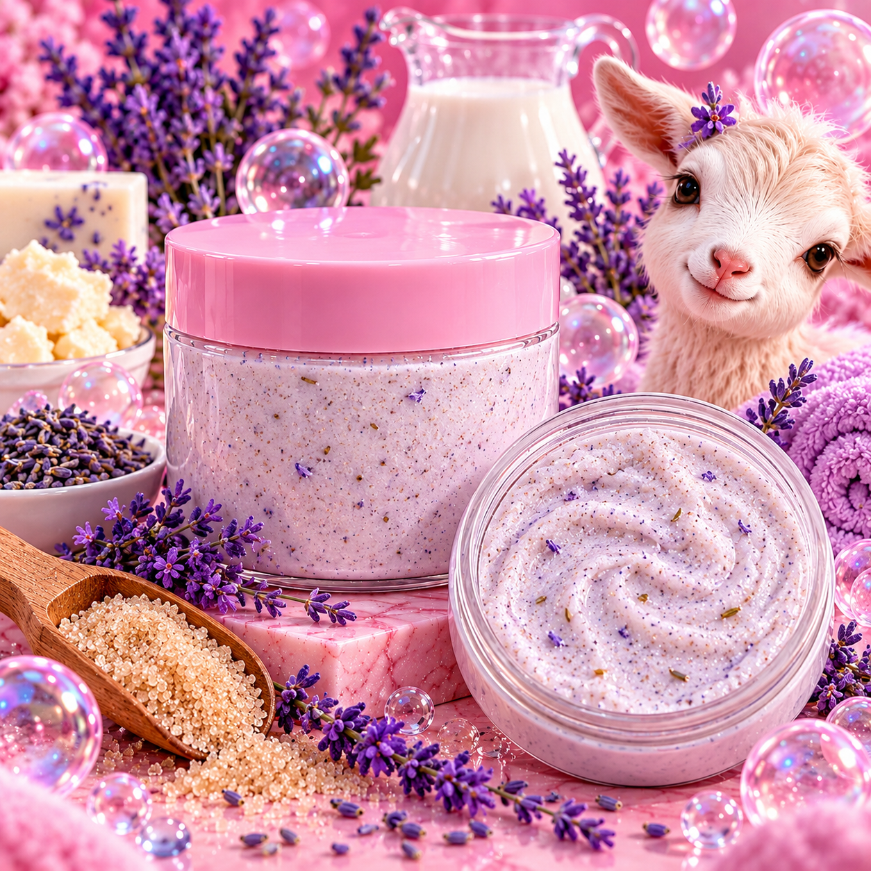 Tallow Lavender Body Sugar Scrub