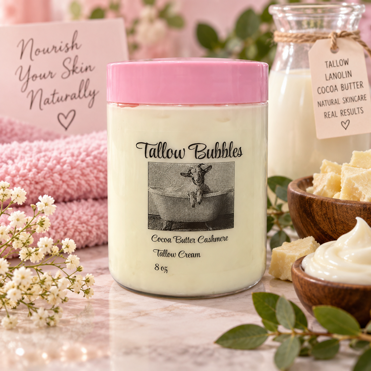 Cocoa Butter Cashmere Face/Body Cream