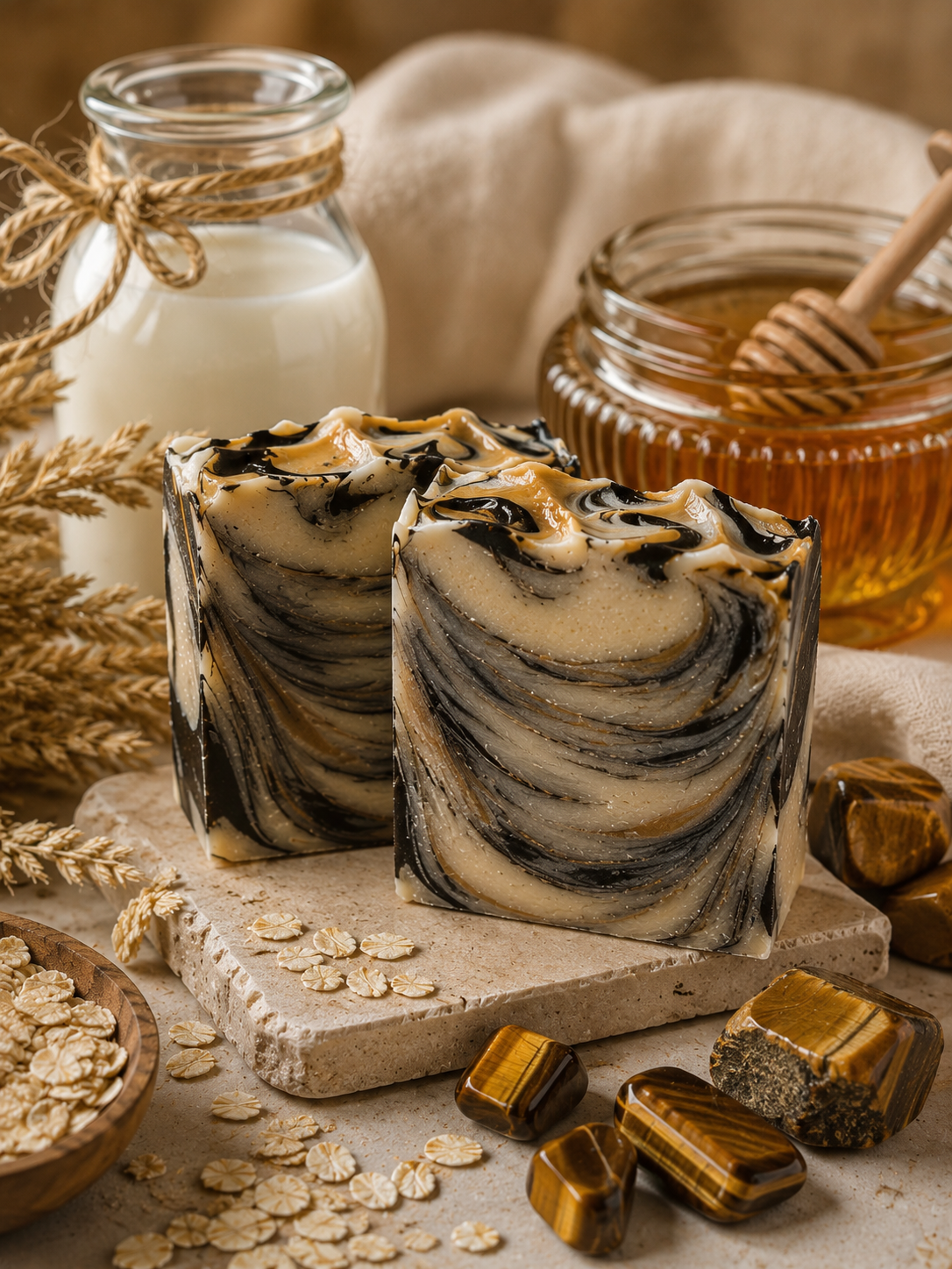 Tigers Eye Soap Bar