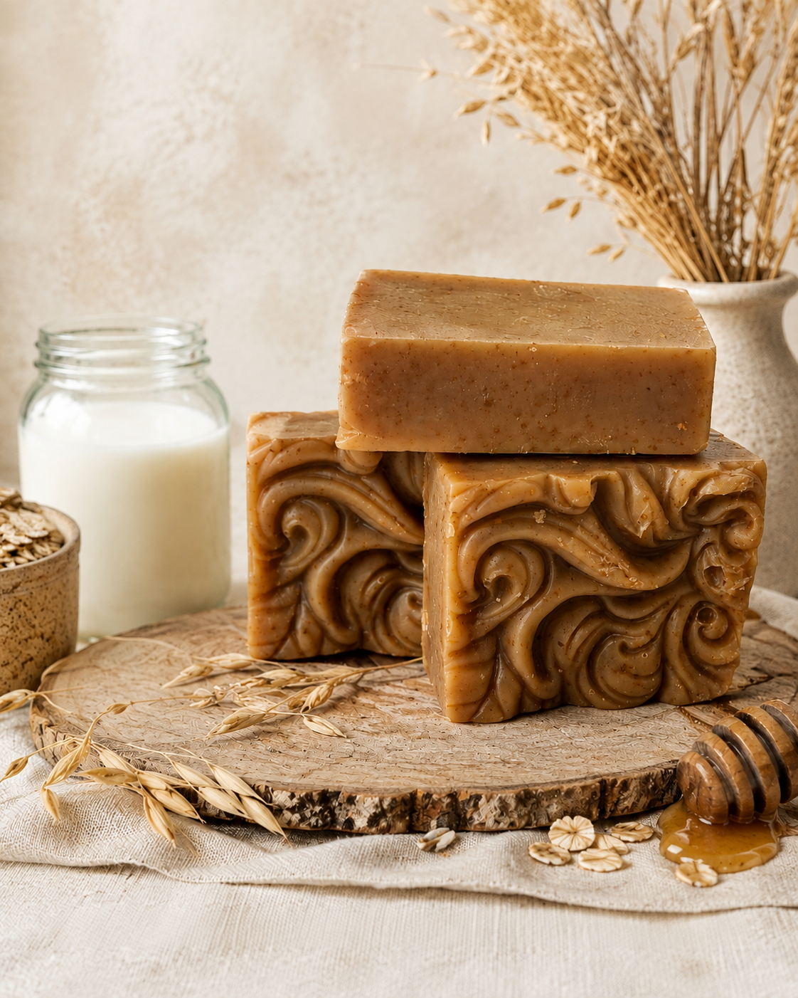 Oatmeal Milk & Honey Soap Bar