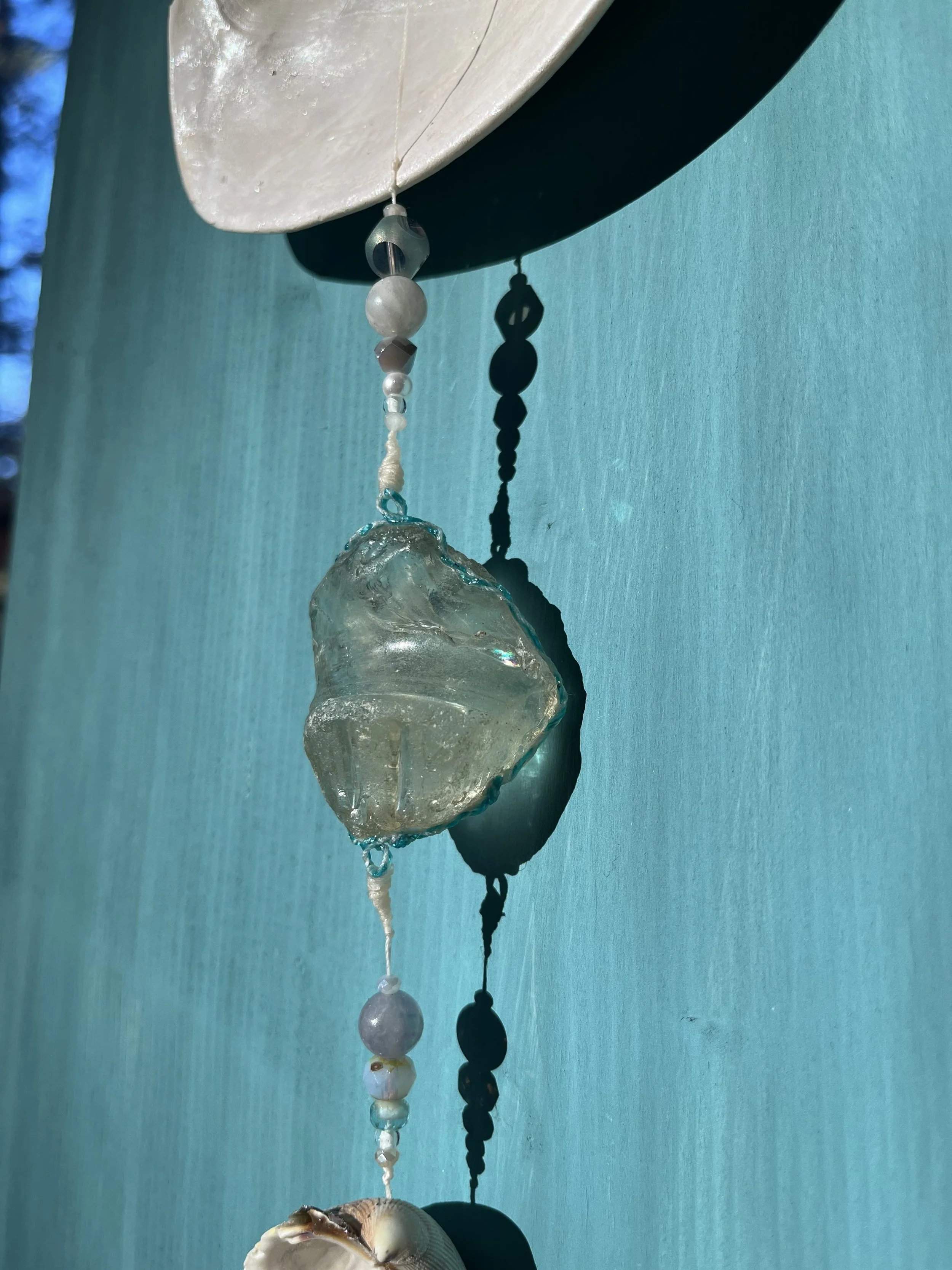 Ocean Breeze Seashell Mobile