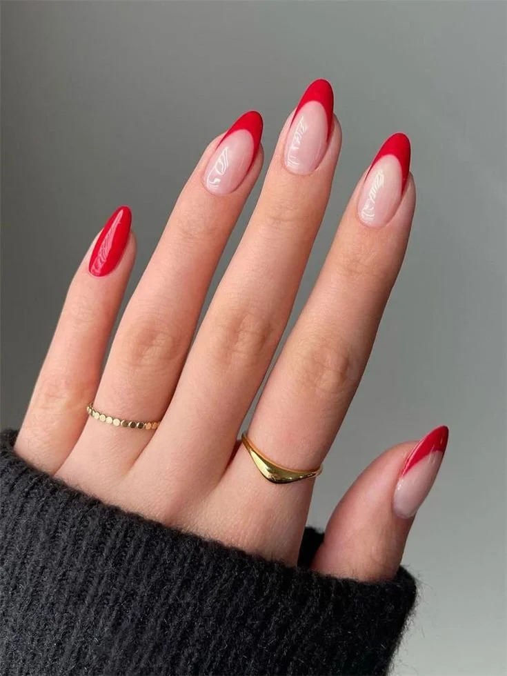LEVEL 4 $25 - Classic French tip (solid color tip) 